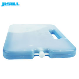 قابلة لإعادة الاستخدام HDPE حزم بلاستيكية كبيرة برودة الجليد مع حزم / مقبض الثلاجة الفريزر