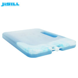 قابلة لإعادة الاستخدام HDPE حزم بلاستيكية كبيرة برودة الجليد مع حزم / مقبض الثلاجة الفريزر