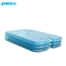 عالية الجودة HDPE BPA خالية من البلاستيك النحيف غير السامة هلام بارد حزمة الثلج الصلب برودة للأطعمة المجمدة في حقيبة الغداء