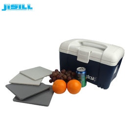 ادارة الاغذية والعقاقير الموافقة على الغداء مربع الجليد حزمة / كول حقيبة المجمد كتل رمادي اللون