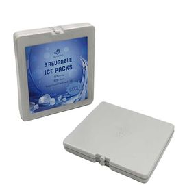 شراء ادارة الاغذية والعقاقير الموافقة على الغداء مربع الجليد حزمة / كول حقيبة المجمد كتل رمادي اللون online manufacture
