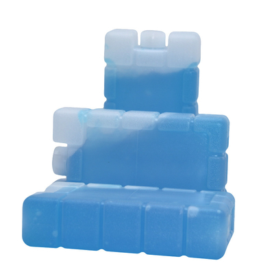 عبوات مجمدة ثلج ذات حقيبة زرقاء قابلة لإعادة الاستخدام 400 مللي ، مكعبات ثلج للطعام