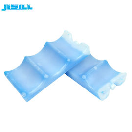 HDPE قشرة صلبة حليب الثدي حزمة الجليد الشكل 450 مل عالية الكثافة البولي ايثيلين