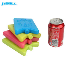 الصف الغذائي HDPE البلاستيك 15 * 10 * 2 CM حزم الثلج المصغرة حزم التجميد شهادة FDA SGS للأغذية المجمدة