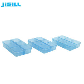 مخصص 3MM الأزرق شفاف أنابيب بلاستيكية صغيرة التعبئة والتغليف لحلية