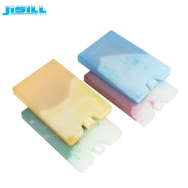 عبوات الثلج البلاستيكية الآمنة من JISILL غير سامة للأطفال أكياس الغداء مع لون Customizd