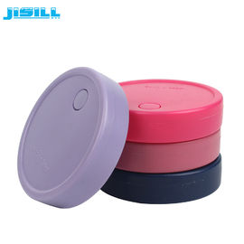 حزمة الثلج المخصصة HDPE سلندر 100ml للشراب التبريد علب للأغذية المجمدة