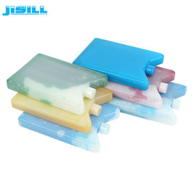 عبوات ثلج بلاستيكية قابلة لإعادة الاستخدام صغيرة غير سامة لأكياس الغداء والمبردات